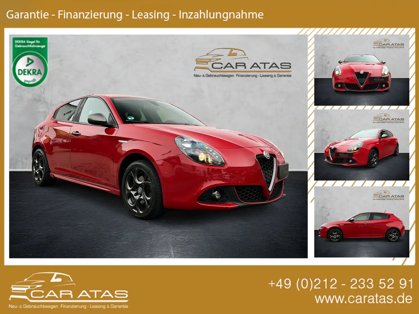 Alfa Romeo Giulietta Super 1.4T ALCANTARA NAVI KLIMAAUT AHK Rouge - 1