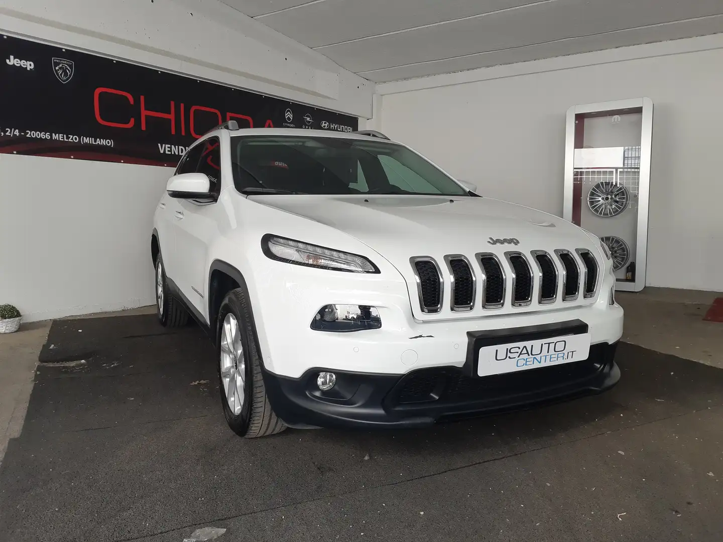 Jeep Cherokee Cherokee 2.2 mjt II Longitude 4wd active drive aut Blanc - 2
