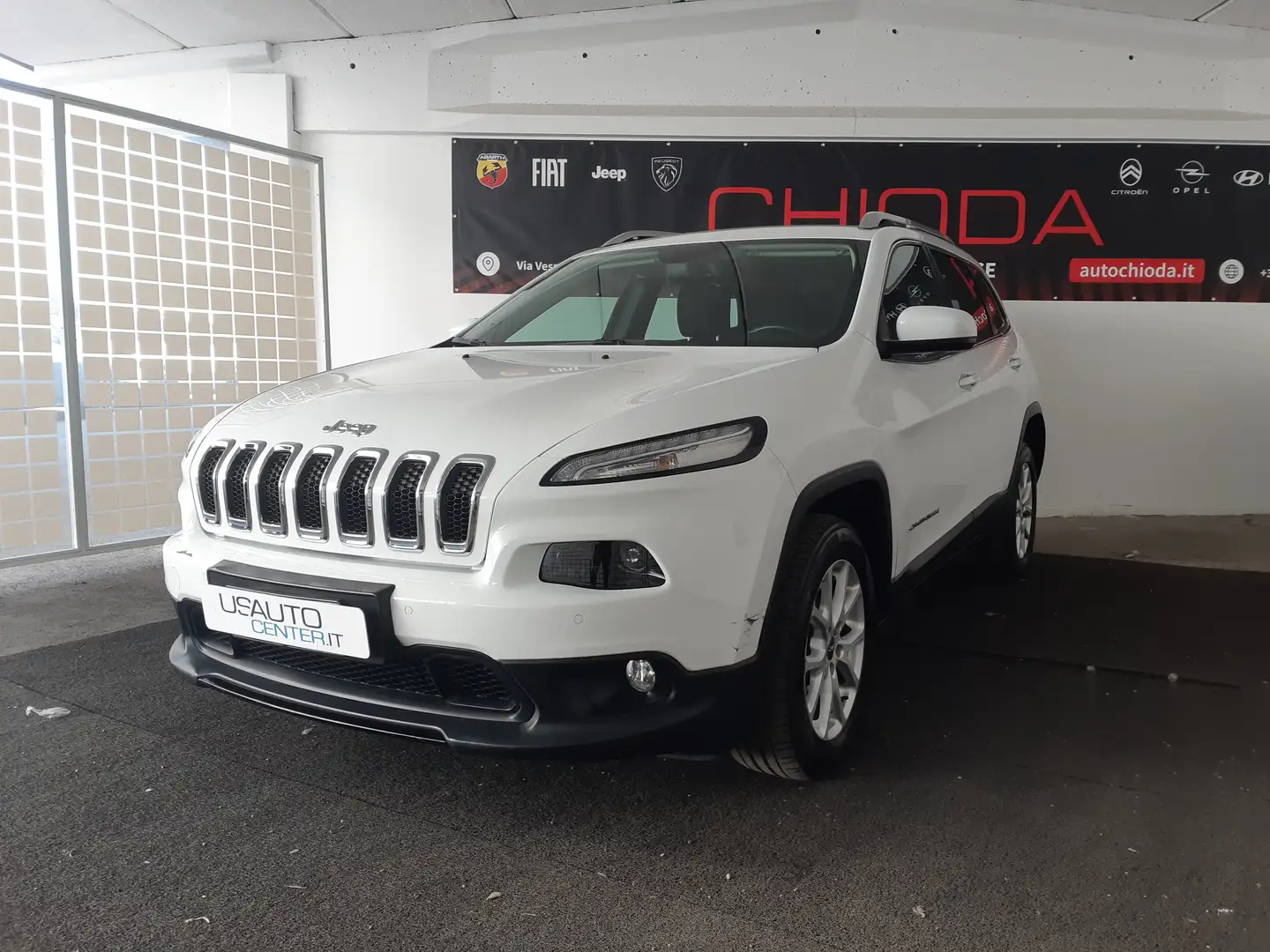 Jeep Cherokee Cherokee 2.2 mjt II Longitude 4wd active drive aut Blanc - 1