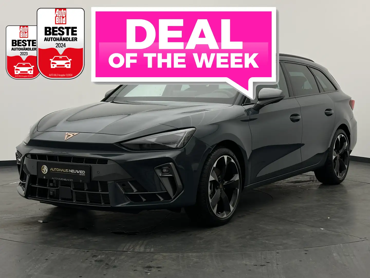 CUPRA Leon Leon Sportstourer 1.5 eTSI DSG+CAM+LED-SW+KESSY+ Bleu - 1