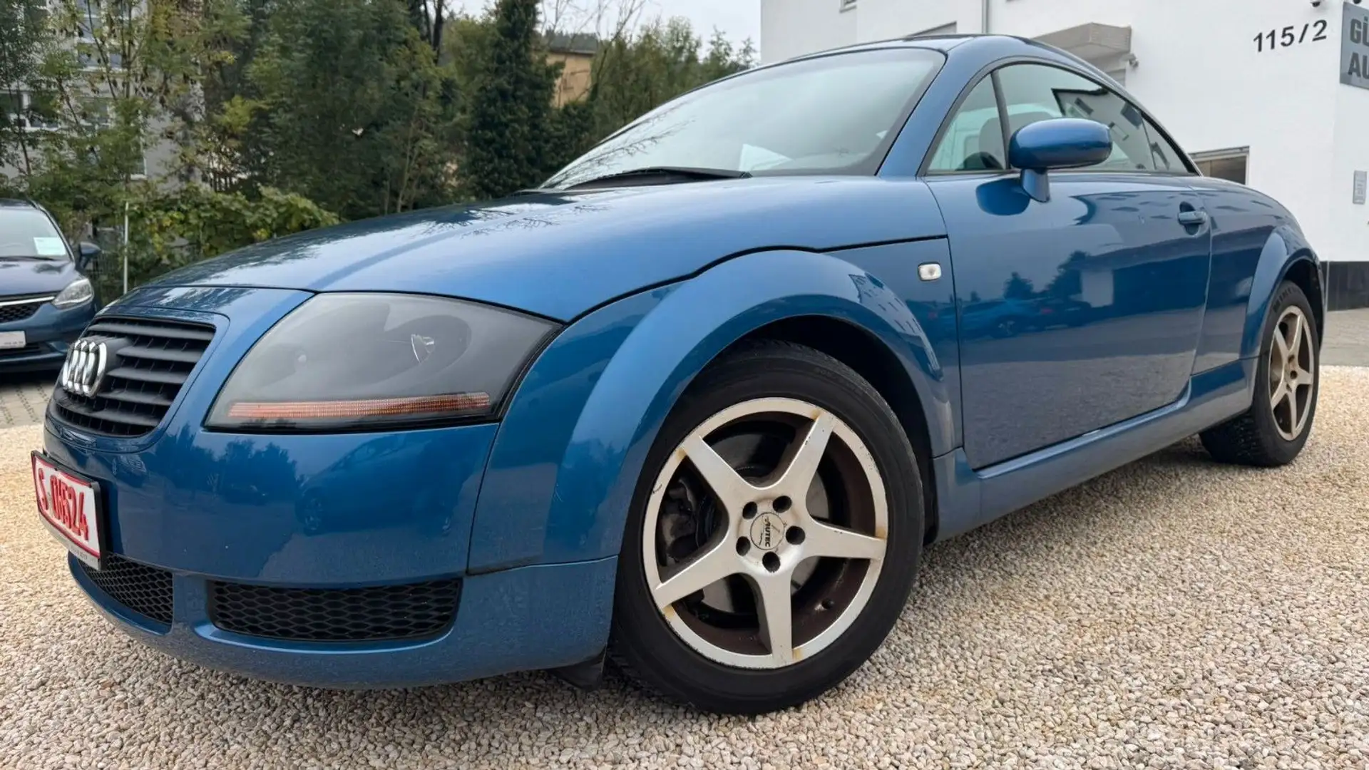 Audi TT +TÜV+LEDER+GARANTIE+SITZH+KLIMATRONIC Blau - 1
