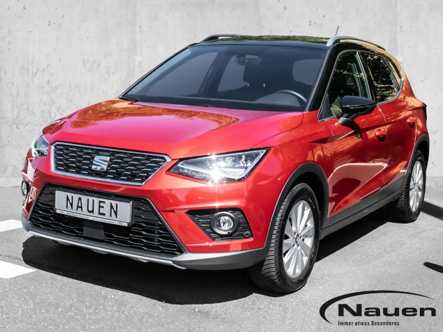 SEAT Arona 1.6 TDI Xcellence *AHK*Std.Hzg.*ACC*NAVI* Rot - 1