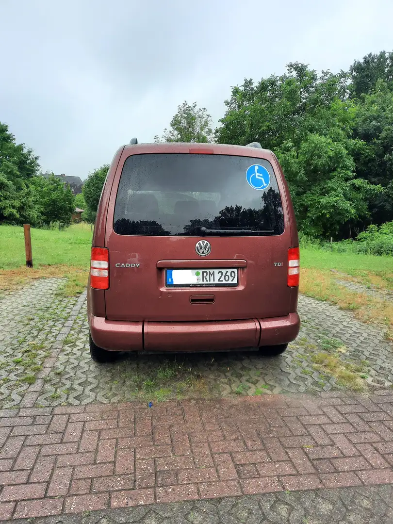 Volkswagen Caddy Caddy TDI 1.6 TDI (5-Si.) Comfortline Edition Rot - 2
