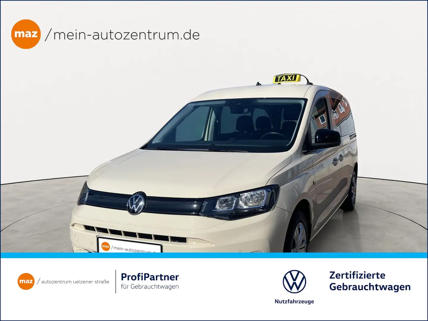 Volkswagen Caddy Maxi Taxi 2.0 TDI App-Connect ACC Kamera Kli Beige - 1