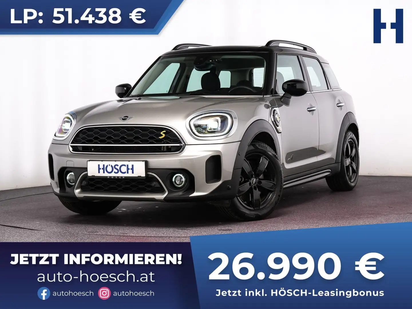 MINI Cooper Countryman SE Hybrid ALL4 Edition PANO PREMIUM Silber - 1