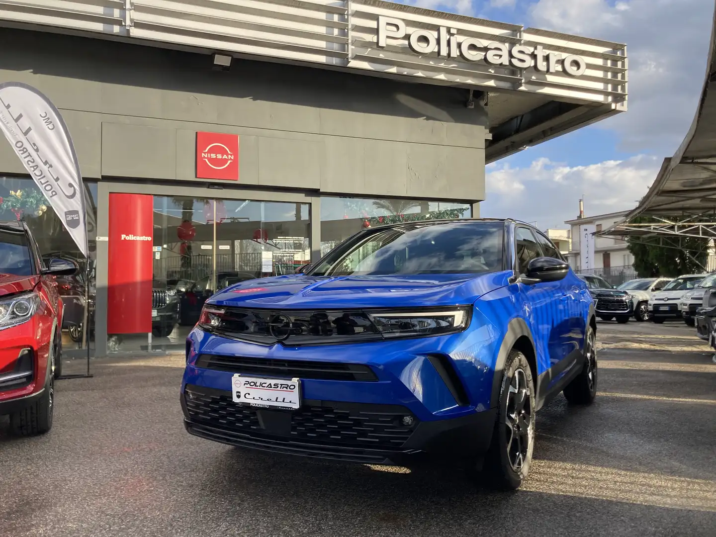 Opel Mokka 1.2 t Ultimate PELLE NAVI FULL-LED TELECAMERA Blau - 1