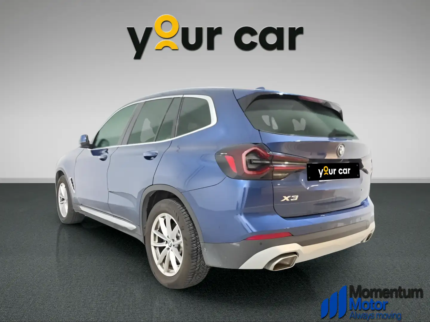 BMW X3 xDrive 20dA xLine Azul - 2