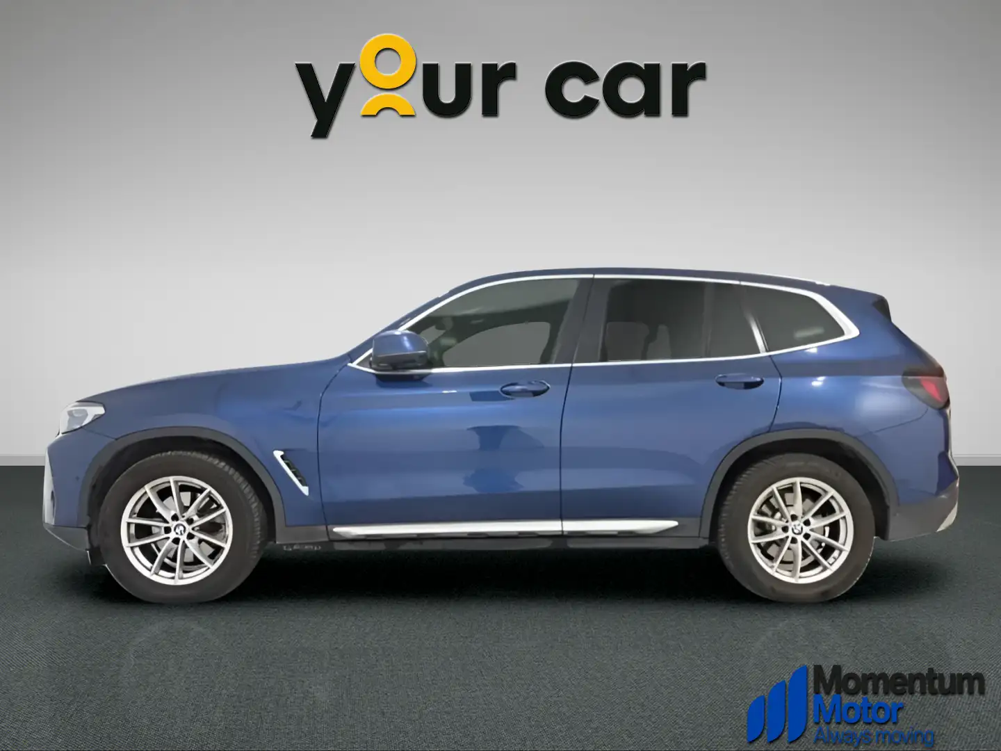 BMW X3 xDrive 20dA xLine Azul - 1