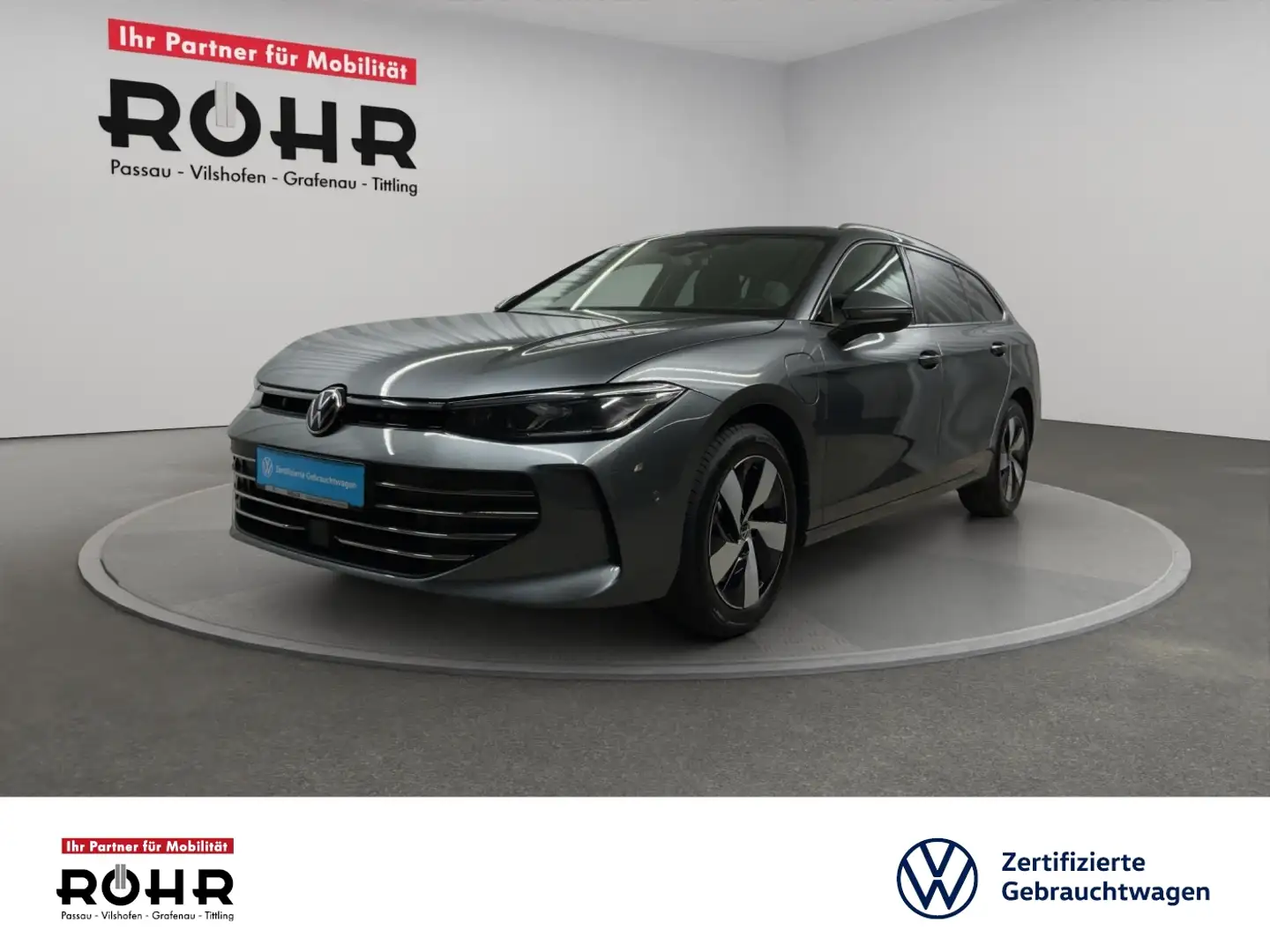 Volkswagen Passat Business (AHK.LED.Park Assist.Kamera.Navi) 1.5 eHy Grau - 1