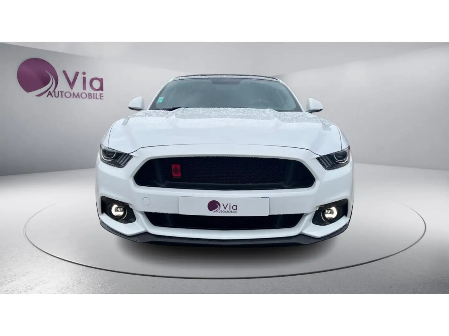 Ford Mustang Fastback 2.3 EcoBoost 317 COUPE - SIEGES CHAUFFANT Blanc - 2