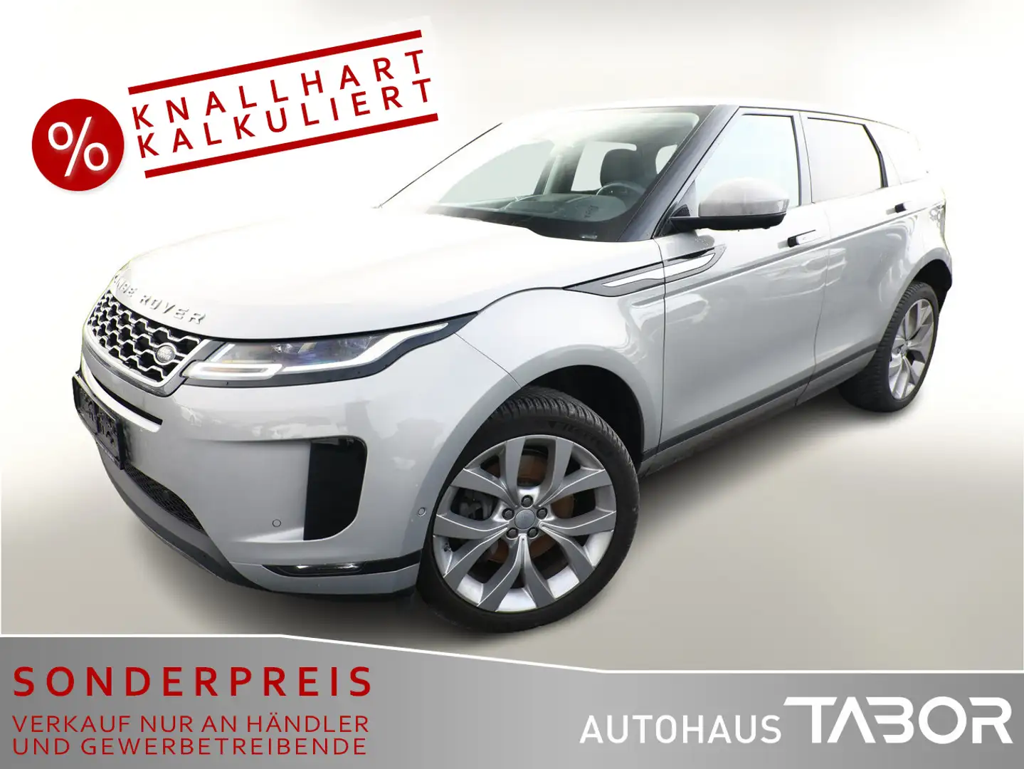 Land Rover Range Rover Evoque SE D180 AWD LED Nav Pano 20Z Silber - 1