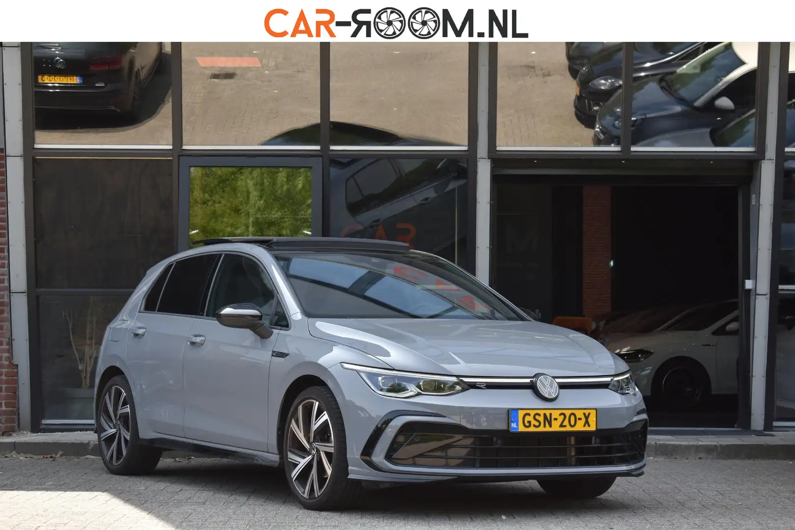 Volkswagen Golf 1.5 eTSI R-Line Pano HUD H&K Lane Camera Gris - 1