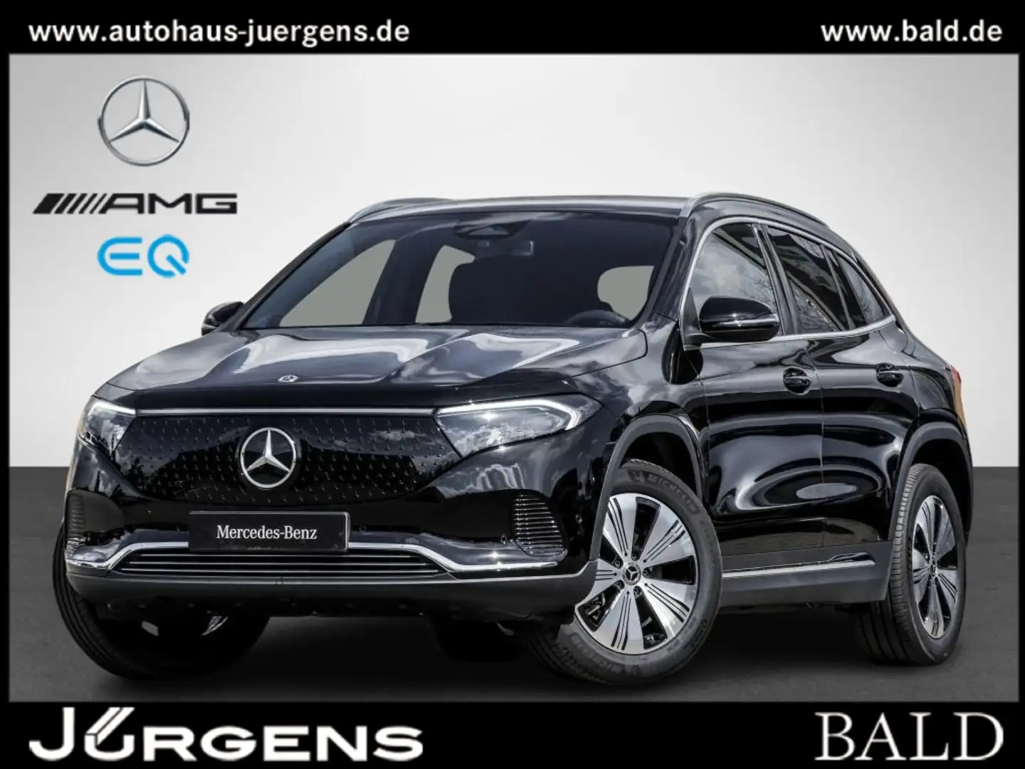 Mercedes-Benz EQA 300 4M Progressive-Advanced/LED/Totw/Easy-P Schwarz - 2