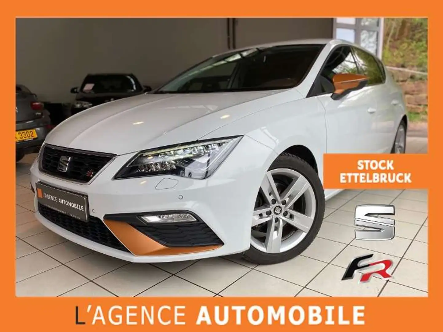 SEAT Leon 1.5 TSI 150 Start/Stop DSG7 FR - Garantie 12 mois Blanc - 1