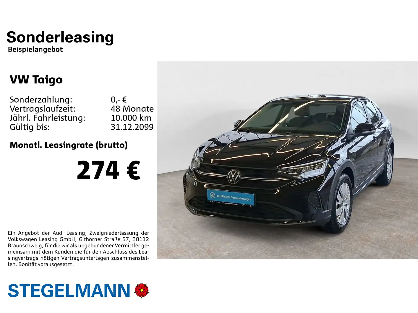Volkswagen Taigo 1.0 TSI *LED*App-Connect*Sitzheizung* Negru - 2