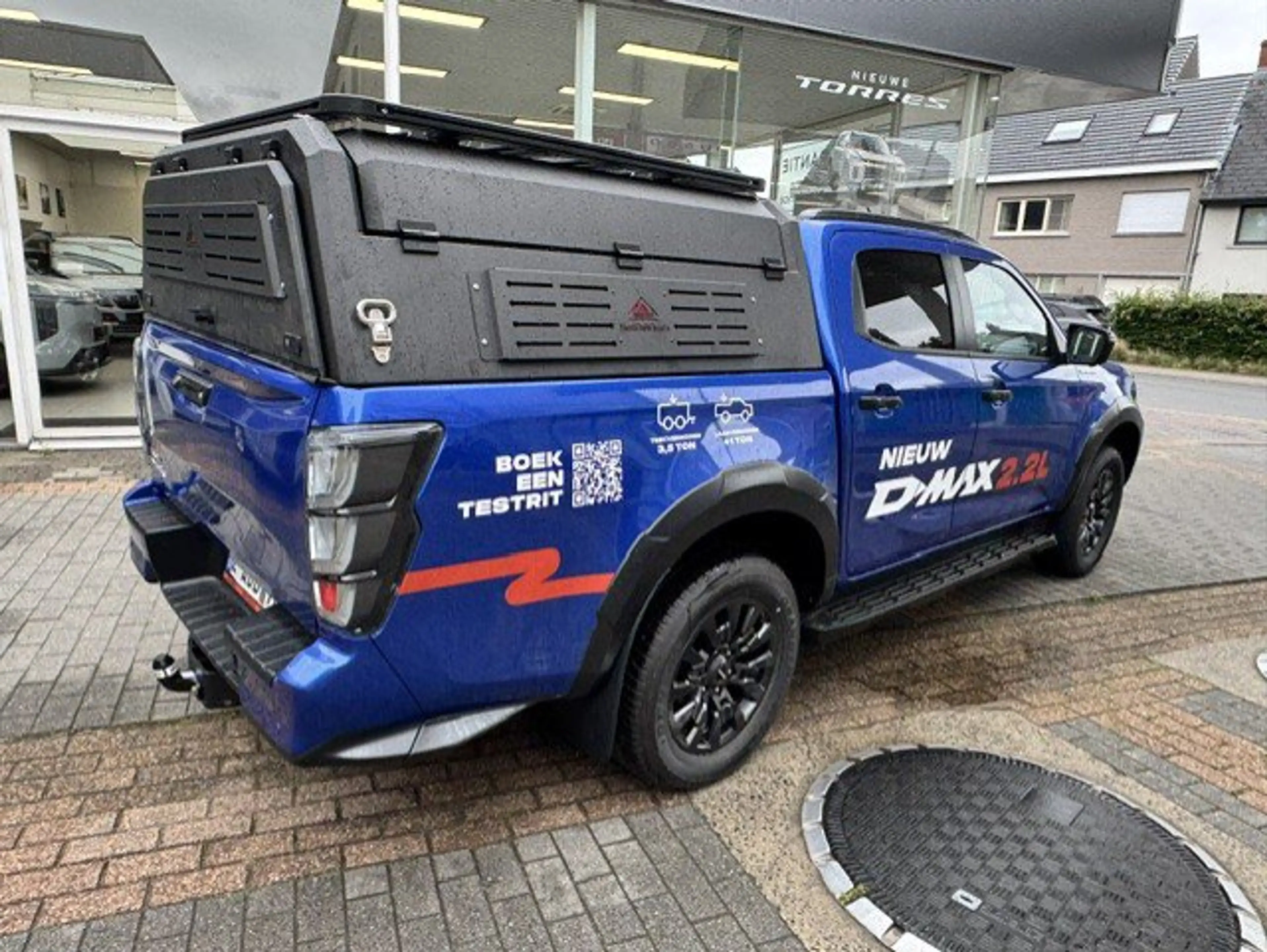 Isuzu D-Max New Dmax 2026 2.2 8Traps AT met Alu Hardtop inclusief dak tent — photo 2