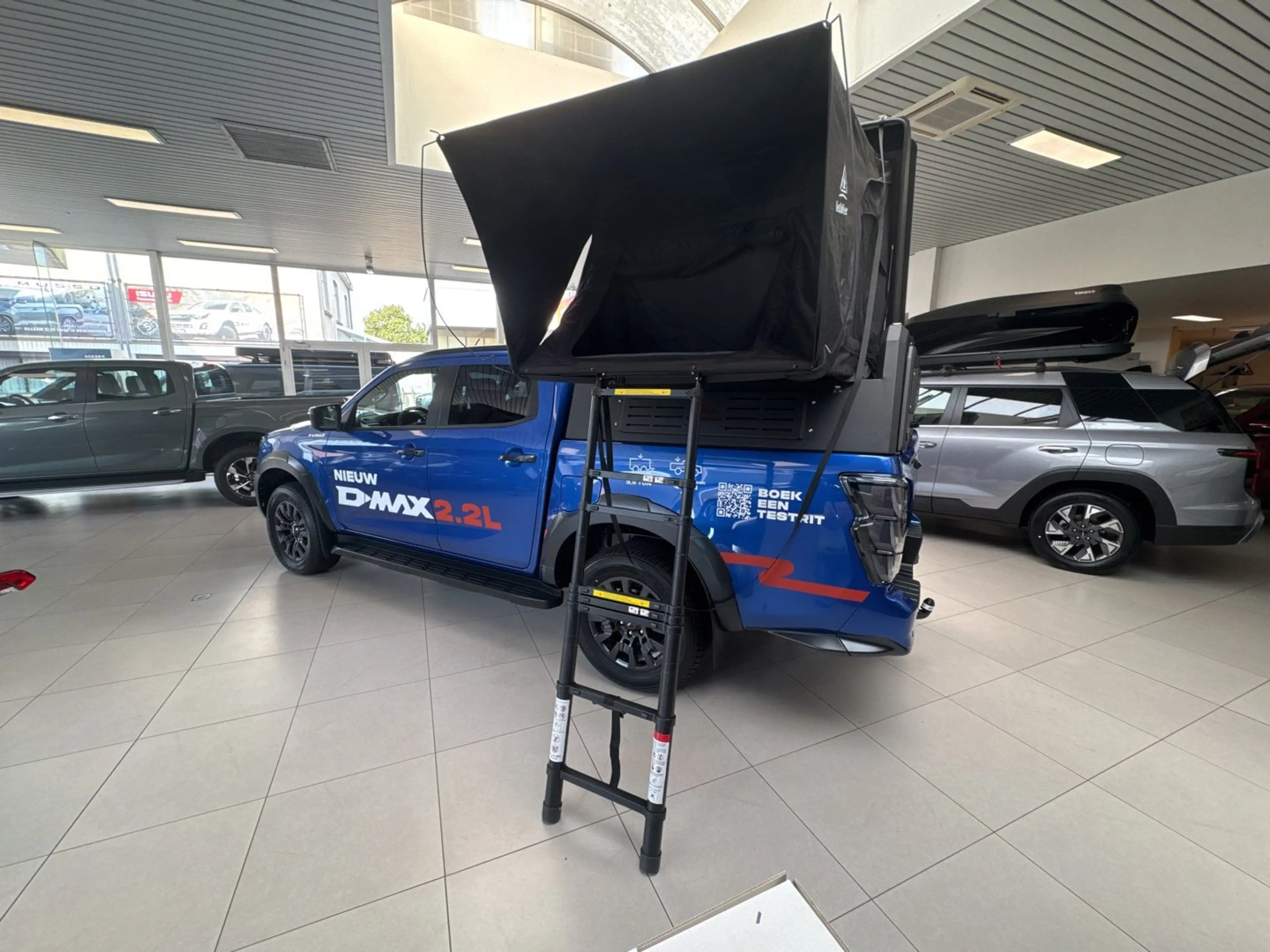 Isuzu D-Max New Dmax 2026 2.2 8Traps AT met Alu Hardtop inclusief dak tent — photo 9