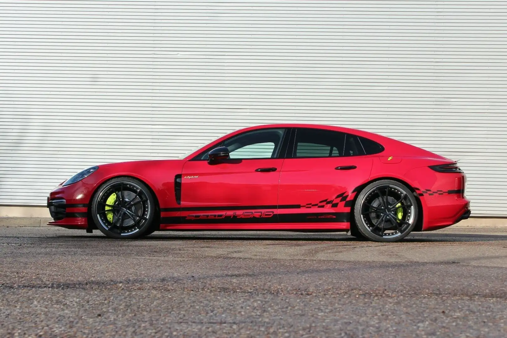 SpeedArt SPEEDHYBRID: 510 PS - Basis Panamera 4 E-Hybrid Rojo - 2