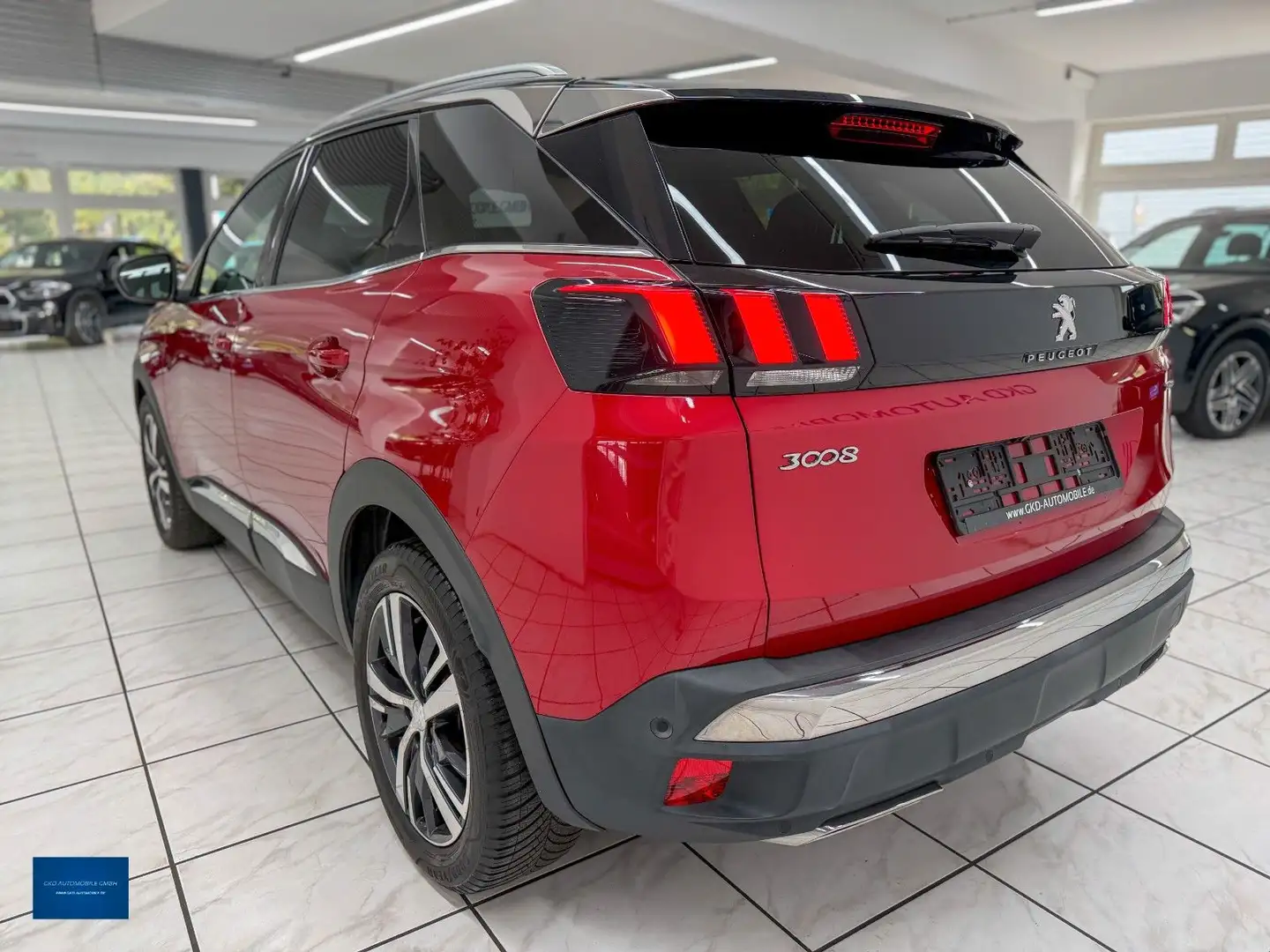 Peugeot 3008 Allure GT-Line*AHK*Keyless*Digi-Cock*Memory Rouge - 2