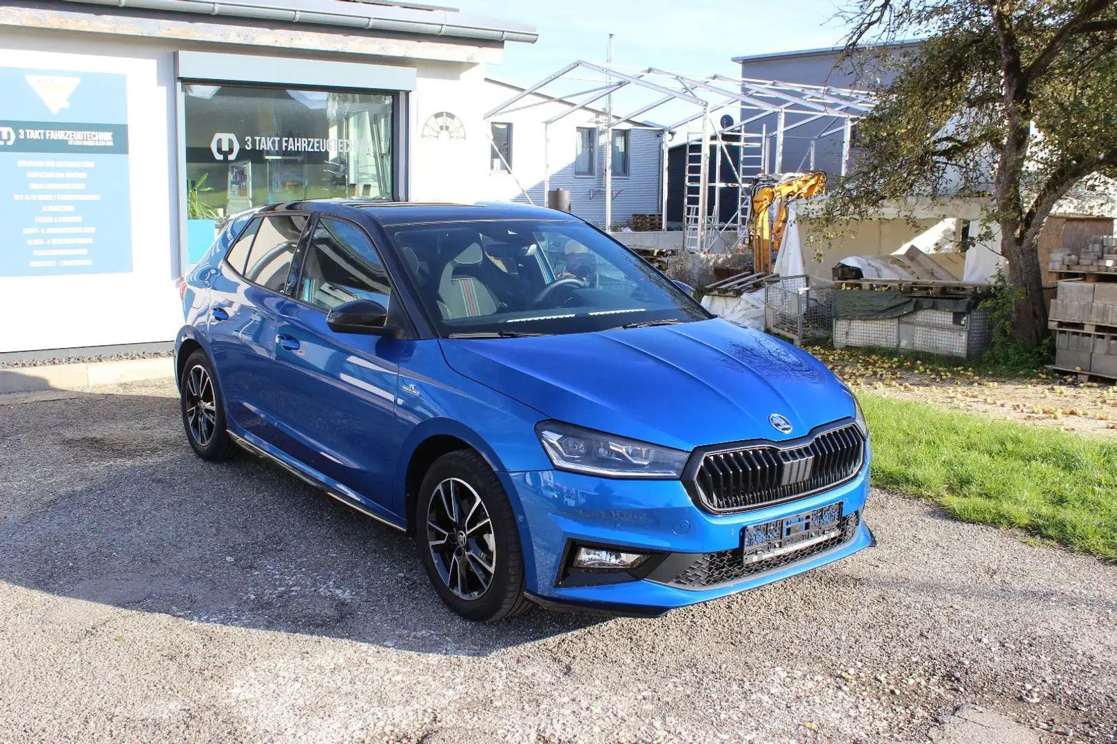 Skoda Fabia Monte Carlo DSG+FSH+Lenk.heiz.+5J.Garantie Bleu - 1