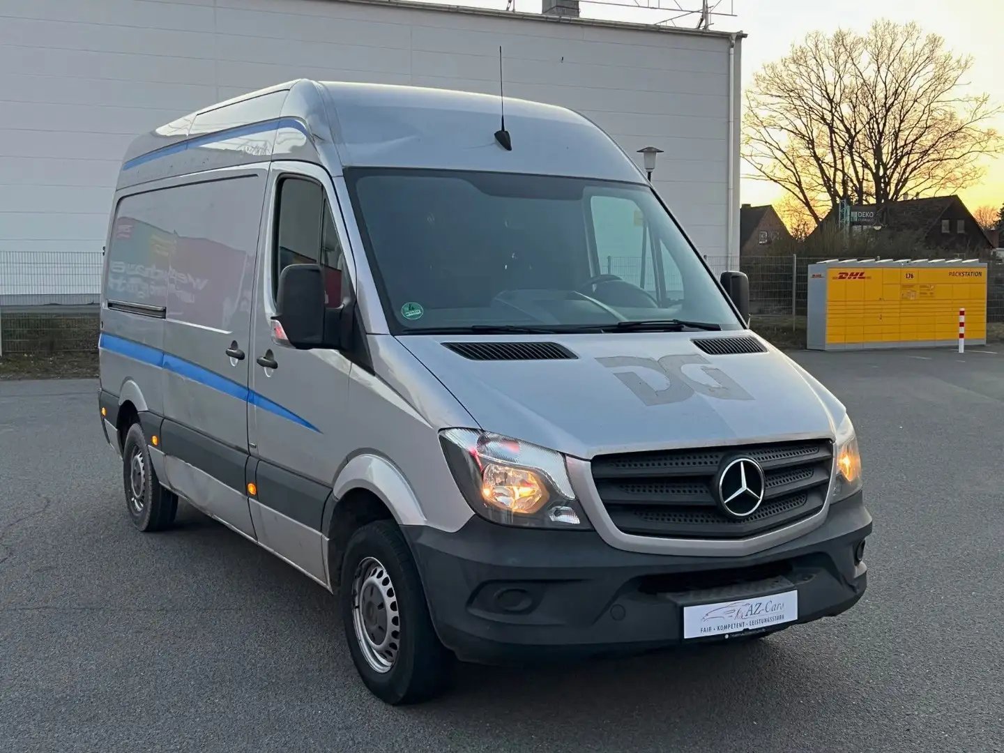 Mercedes-Benz Sprinter II Kasten L2H3*KLIMA*NAVI*KAMERA*TEMPO* Argent - 2