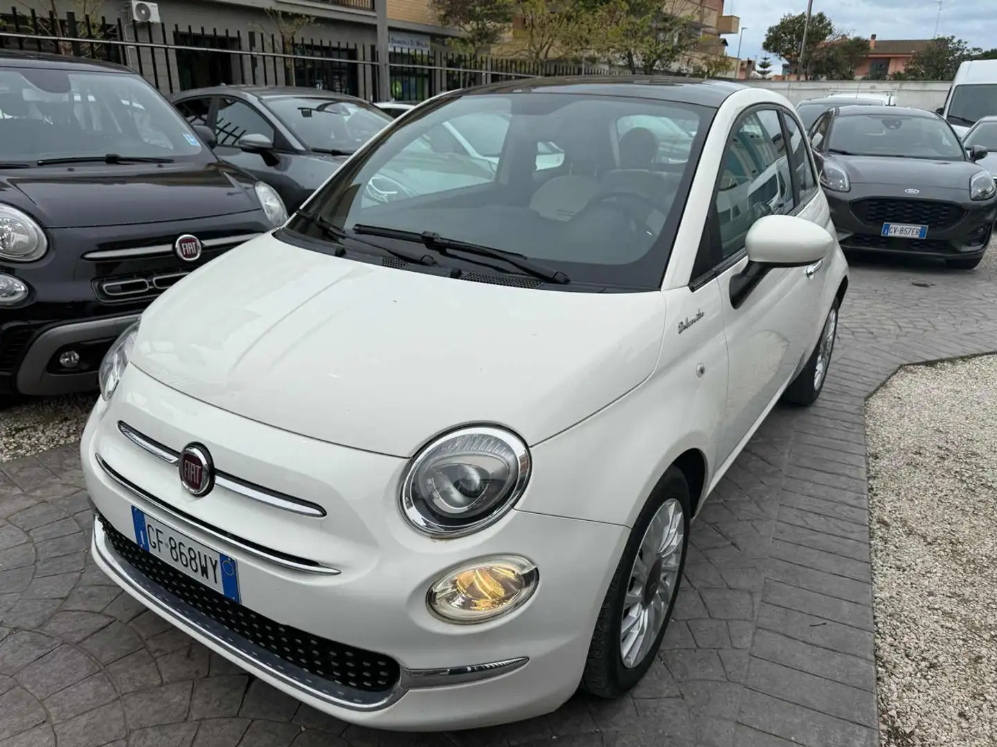 Fiat 500 1.0 Hybrid Dolcevita aziendale NO OBBLIGO FINANZ. Bianco - 2