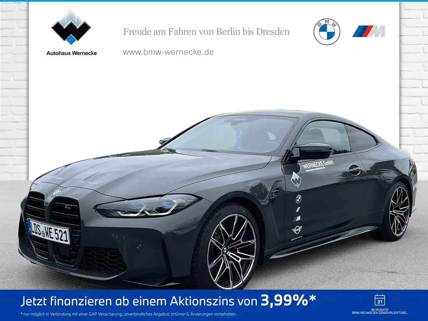 BMW M4 Competition H&K, Laser, Individual Grau - 1