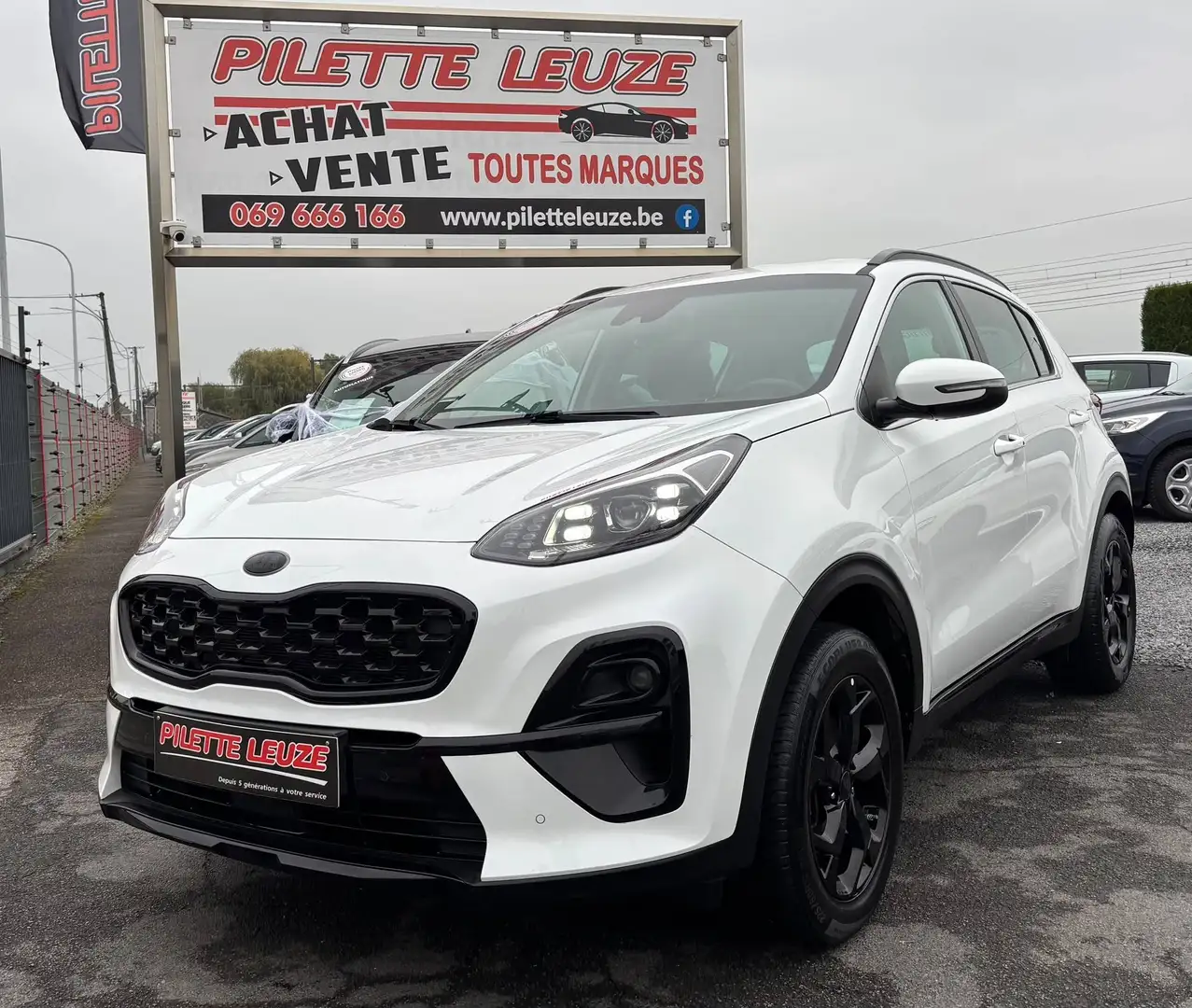 Kia Sportage Black Edition/ EURO 6/ CLIM/ CAMERA/GPS/CARPLAY/+++ Blanco - 1