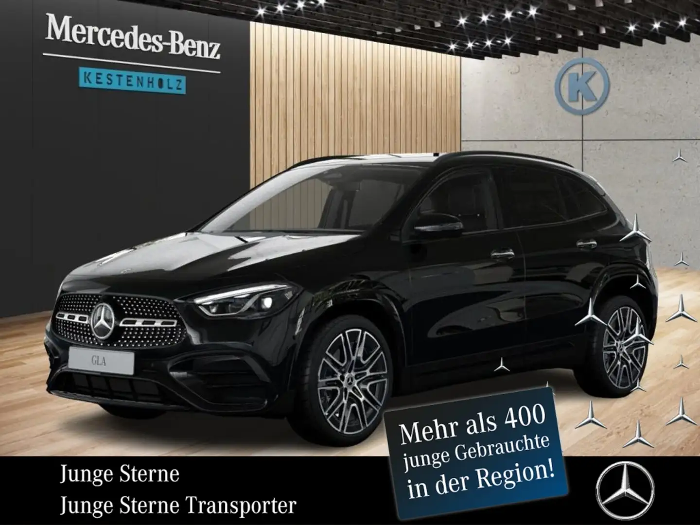 Mercedes-Benz GLA 180 GLA 180 *AMG*NIGHT*AHK*SHZ*KAM*MBUX*NAVI*LED* Schwarz - 1