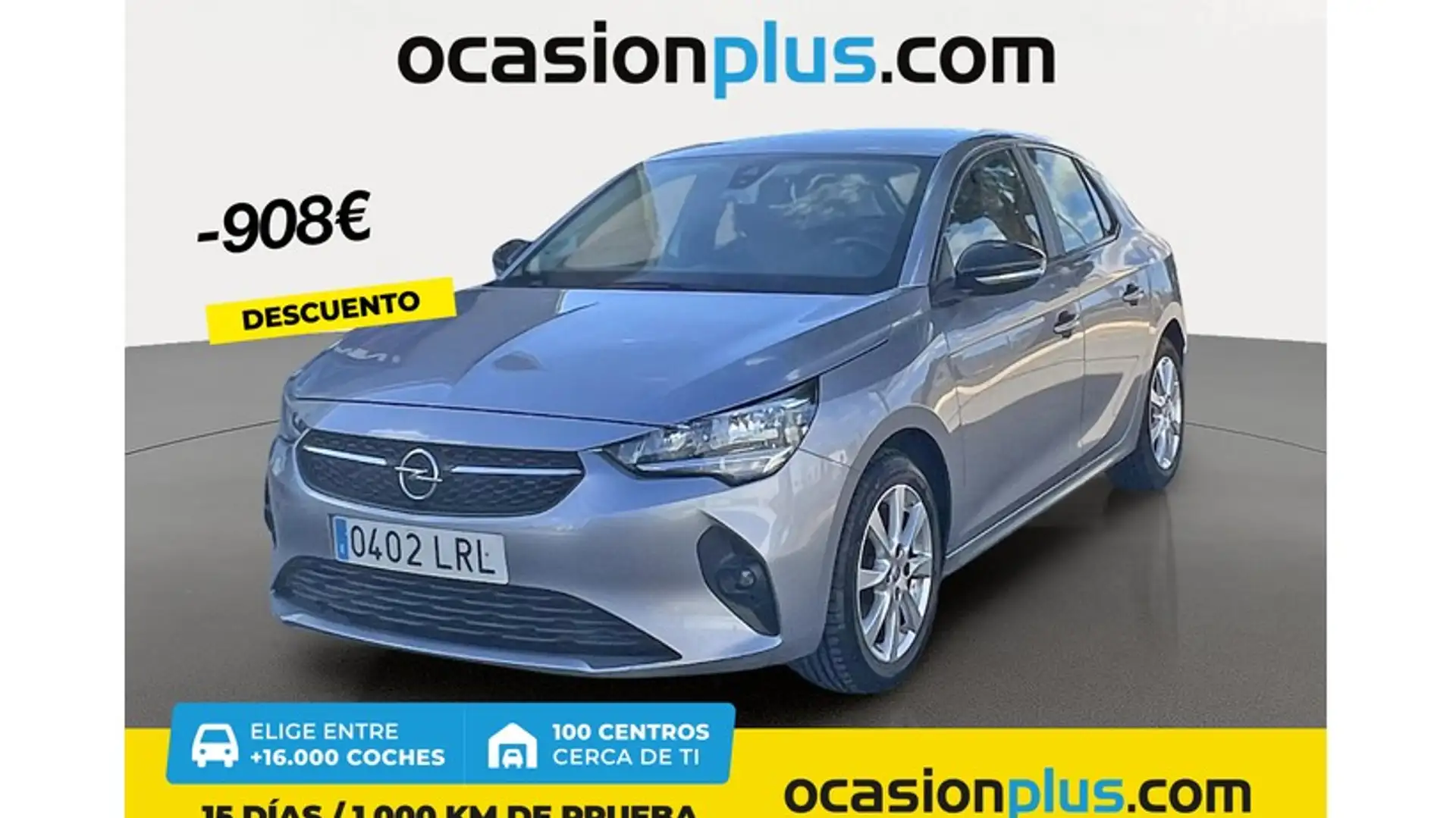 Opel Corsa 1.2 XEL S/S Edition 75 Gris - 1