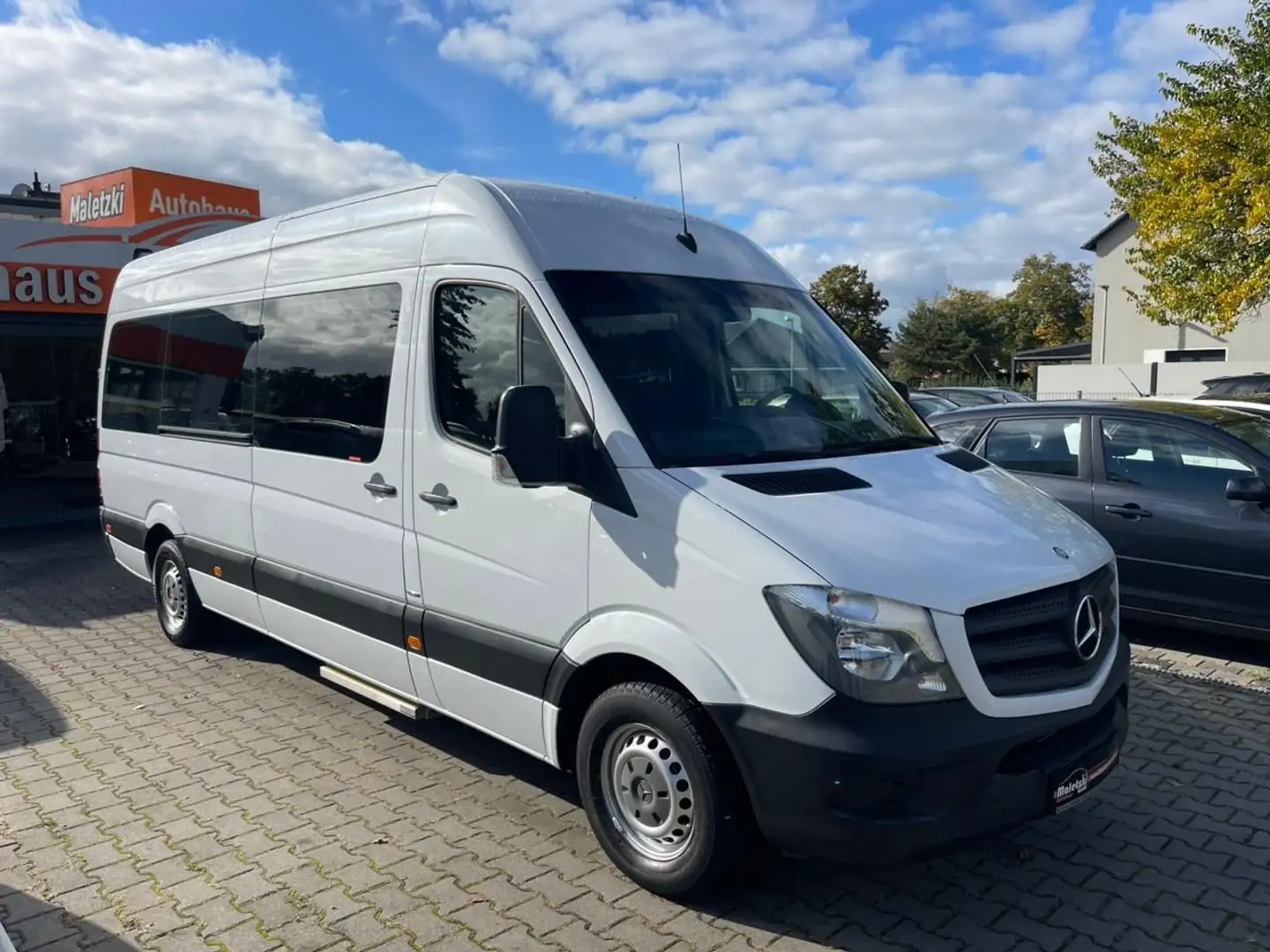 Mercedes-Benz Sprinter 316 CDI Kombi L3H2*8.Sitze*StHz*Rampe* Wit - 2