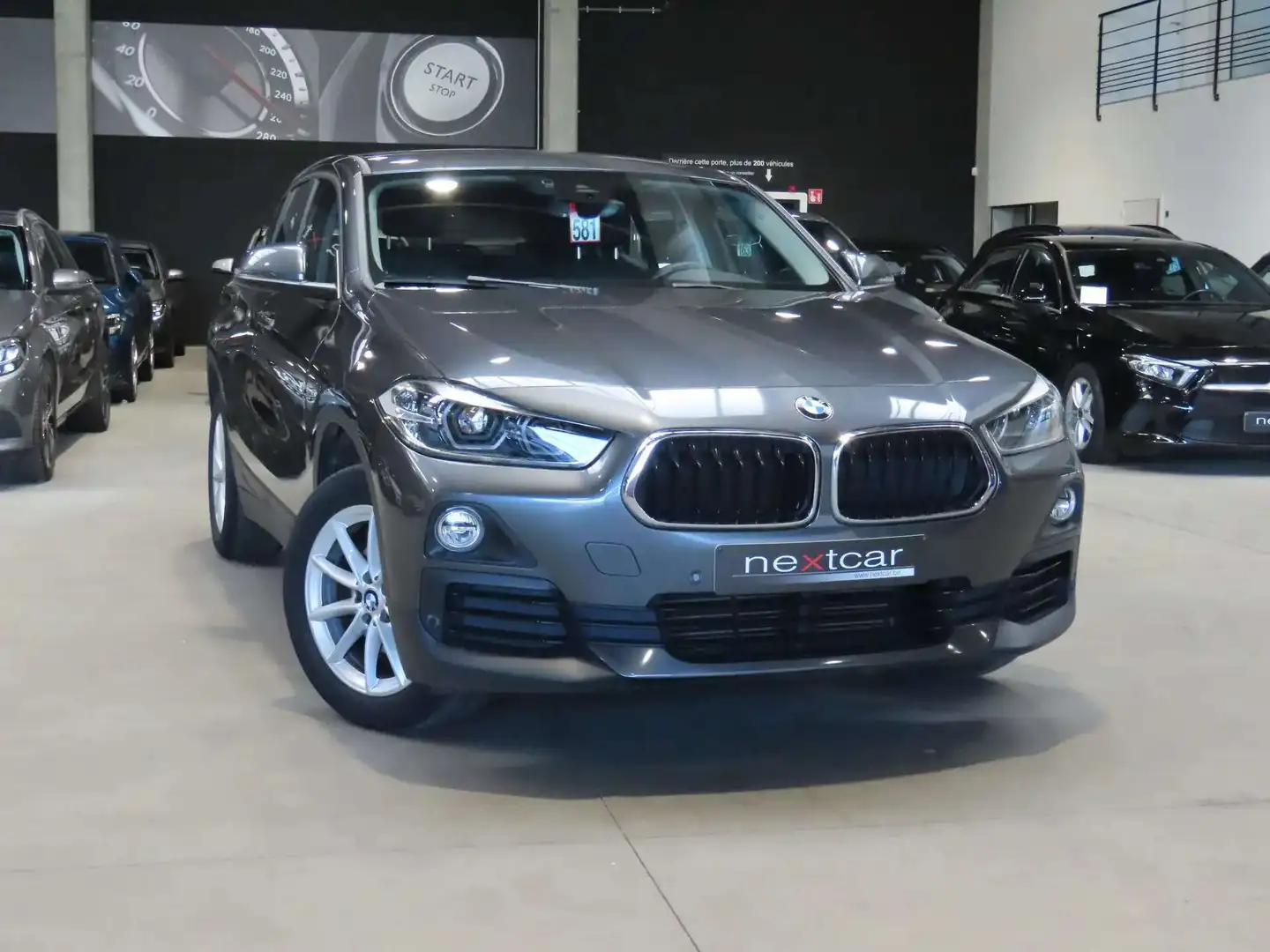 BMW X2 16d SDrive***FULL LED-NAVI PRO-CRUISE-PARKING*** Gris - 2