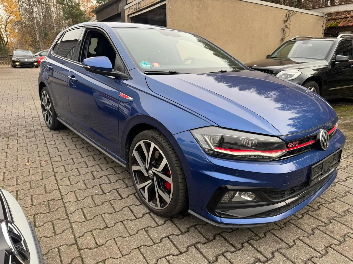 Volkswagen Polo GTI 2.0 TSI 2.Hd Scheckheft LED SHZ PDC Top Zustand Niebieski - 1