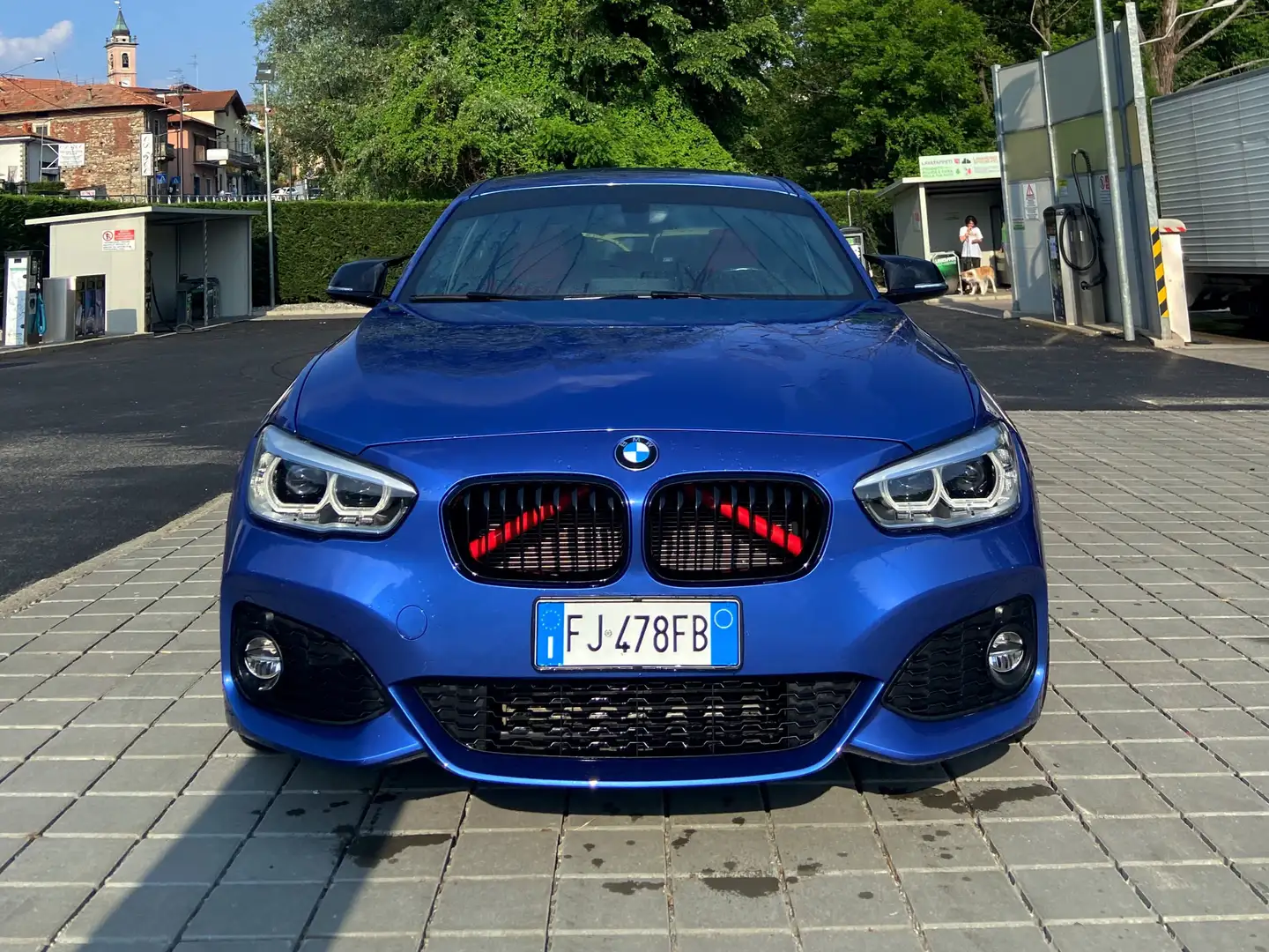 BMW 114 Serie 1 F/20-21 2015 114d 5p Msport Bleu - 1