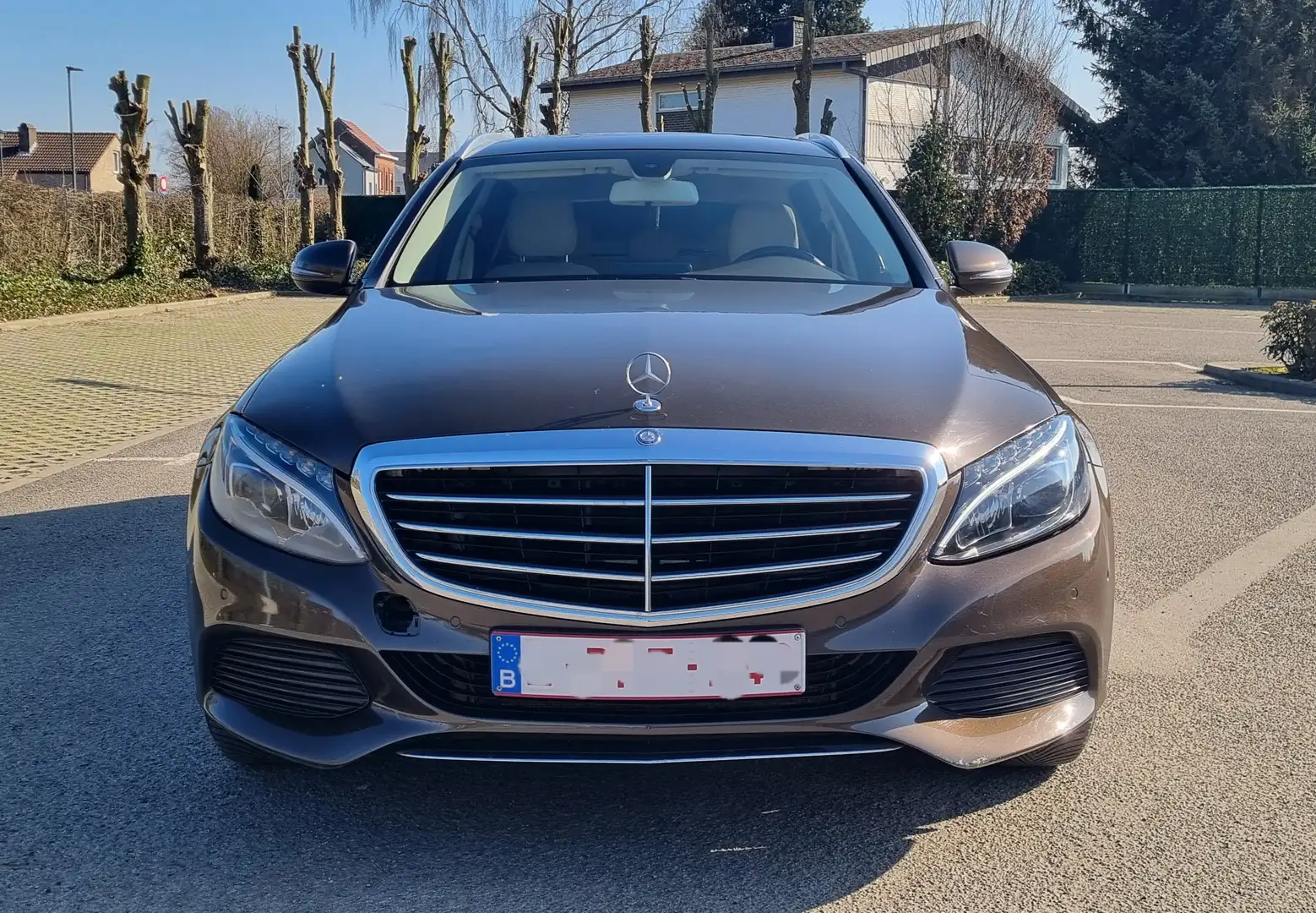 Mercedes-Benz C 200 d Break AUTOMATIQUE Euro 6B Brun - 2
