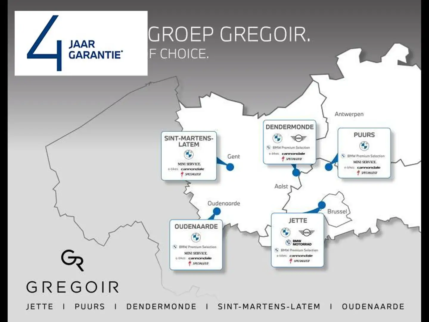 BMW iX2 eDrive20 Gris - 1