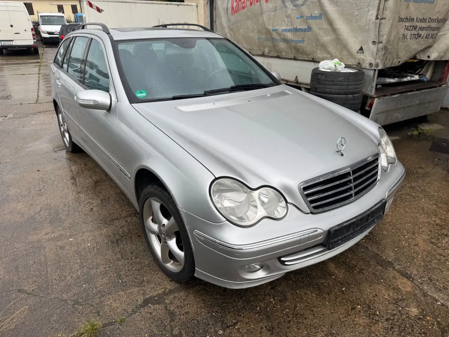 Mercedes-Benz C 320 CDI Ohne Motor und Getriebe Silber - 1