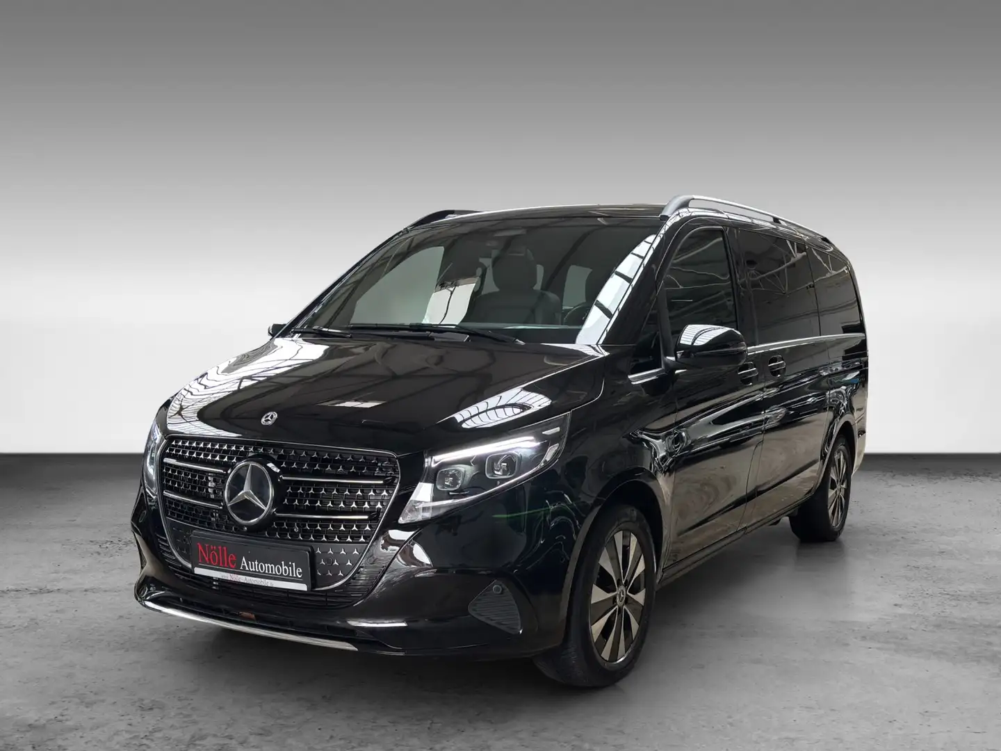 Mercedes-Benz V 300 d 4M lang Leder AHK StdHz Pano 360° MOPF Schwarz - 1