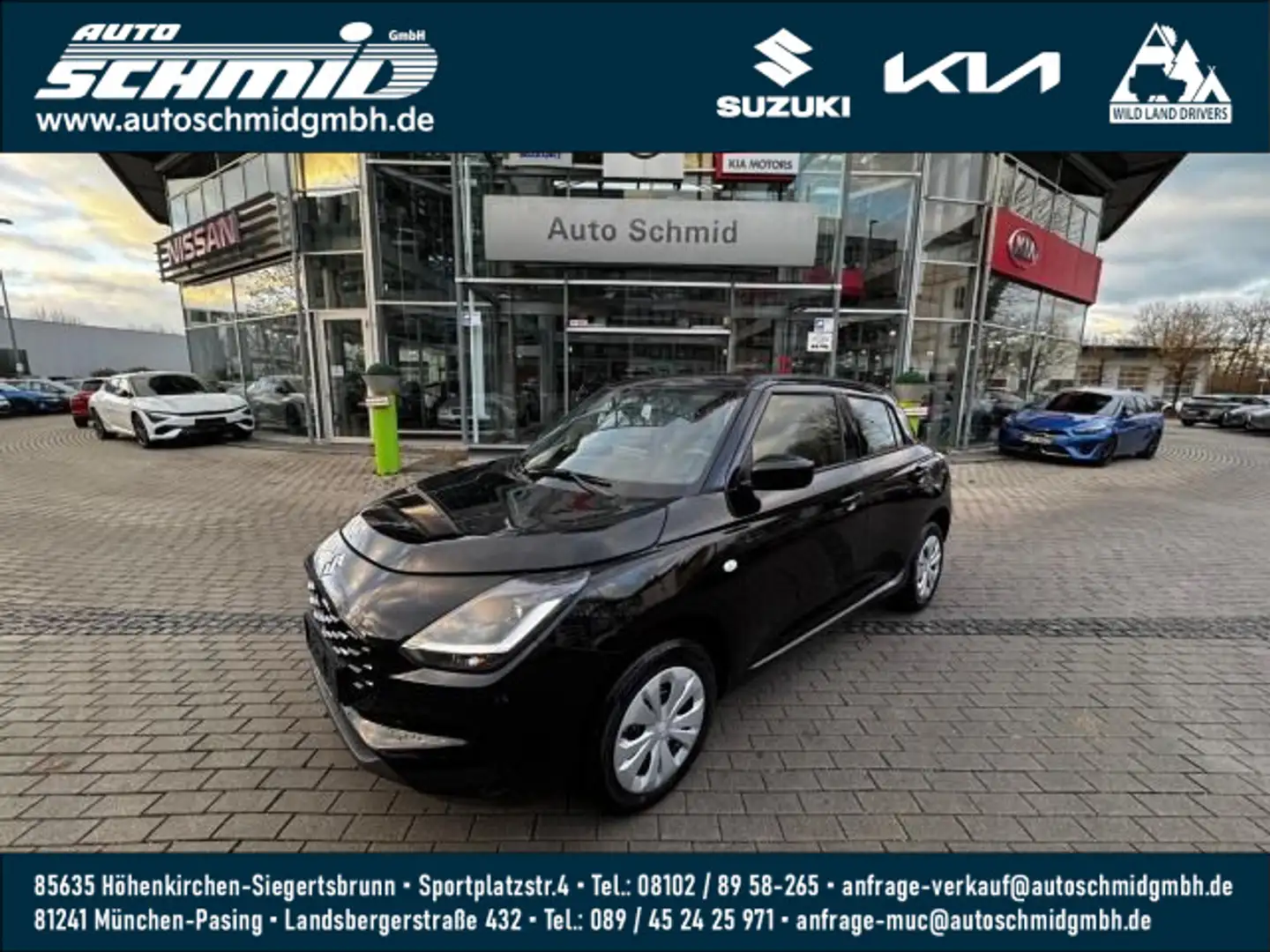 Suzuki Swift SWIFT 1.2 DUALJET HYBRID CLUB Noir - 1