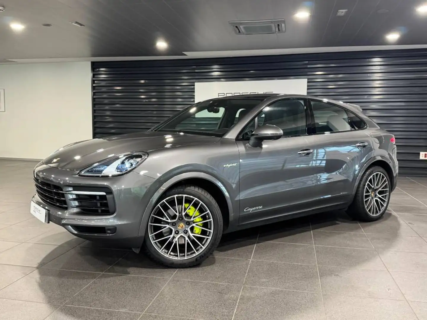 Porsche Cayenne E-Hybrid Coupé Aut. Plateado - 1