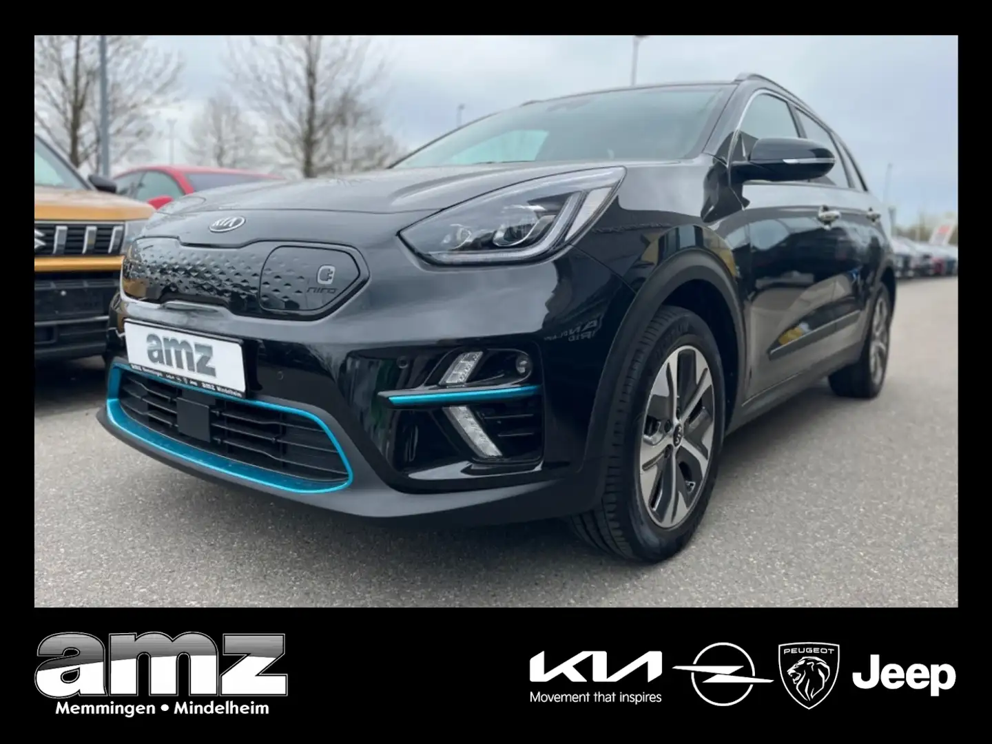 Kia Niro e- Spirit *On-Board-Charger*Navi* Schwarz - 1