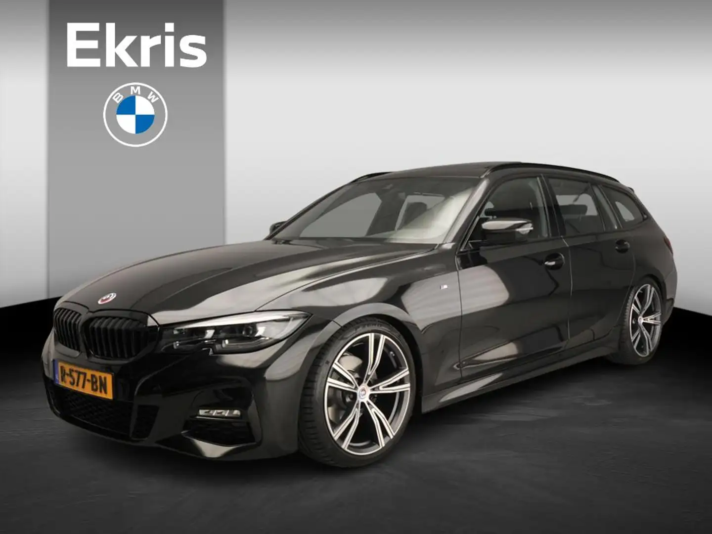 BMW 320 3 Serie Touring 320i | M-Sportpakket | LED | Leder Zwart - 1