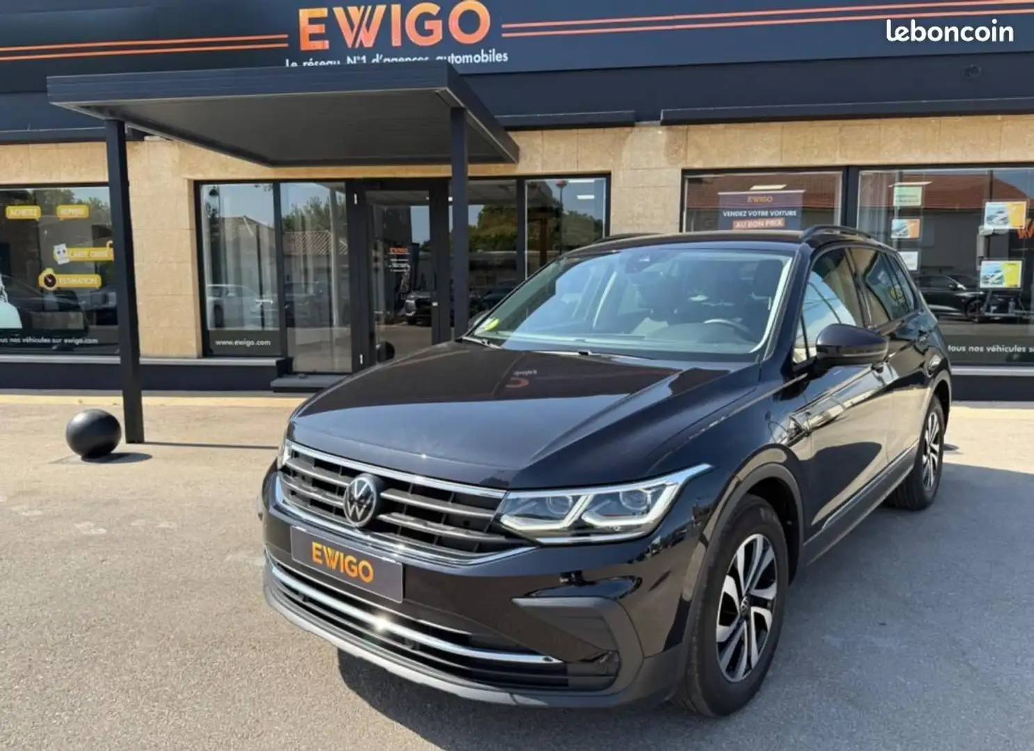 Volkswagen Tiguan 2.0 TDI 150CH ACTIVE DSG BVA Noir - 1