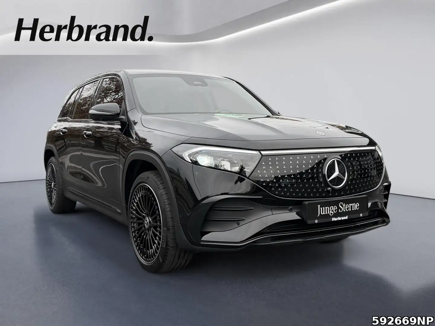 Mercedes-Benz EQB 350 4M AMG Night AHK HUD 360° BURMESTER LED Noir - 2