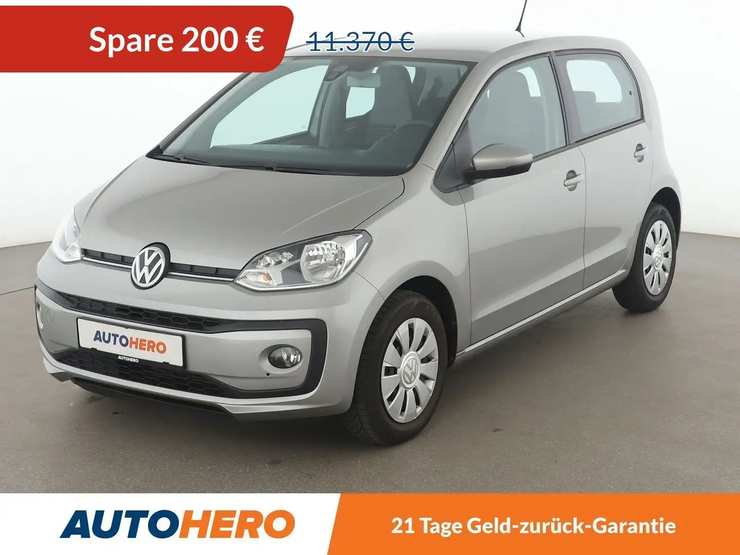 Volkswagen up! 1.0 Move up! BlueMotion*TEMPO*SHZ*KLIMA* Grau - 1