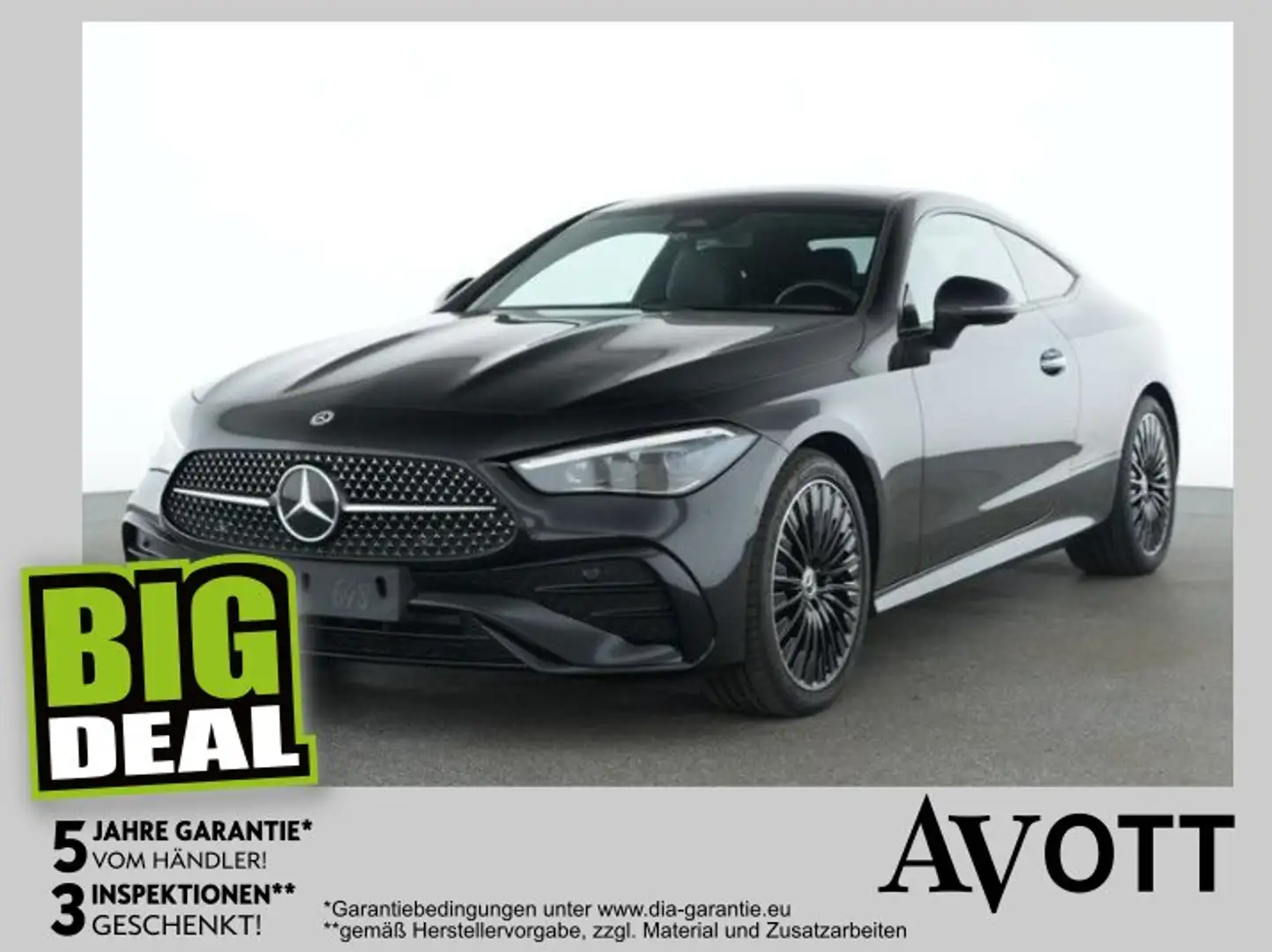 Mercedes-Benz CLE 180 Coupé AMG Line Glasdach Winterpaket Schwarz - 1