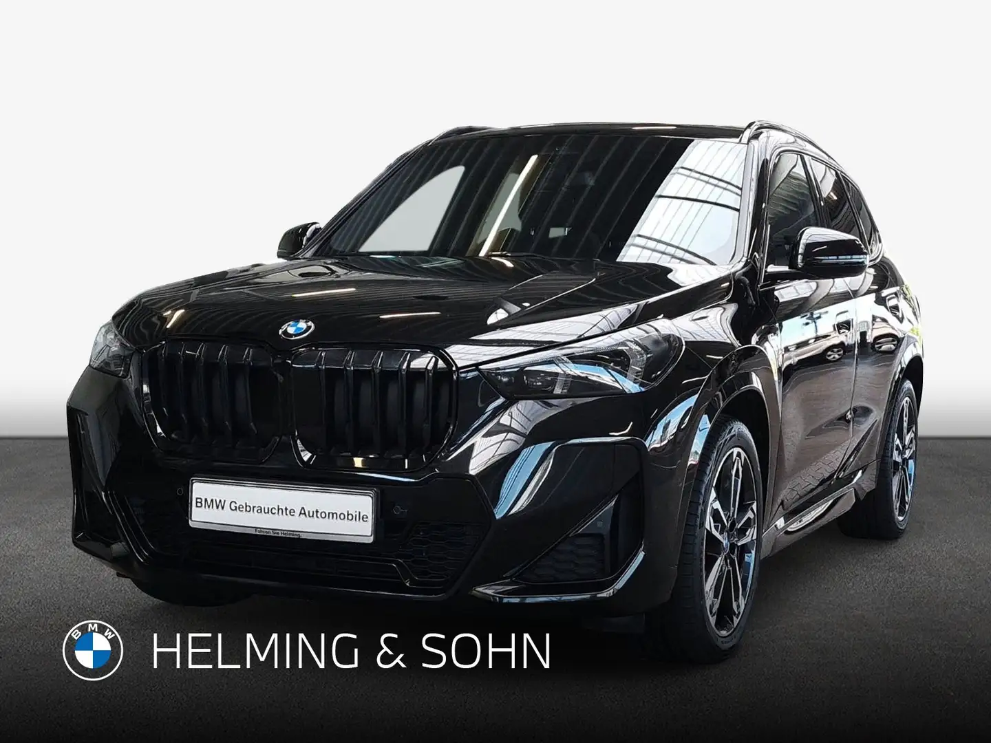 BMW X1 xDrive23d M-Sport HK HiFi AHK LED Pano Massage uvm Noir - 1