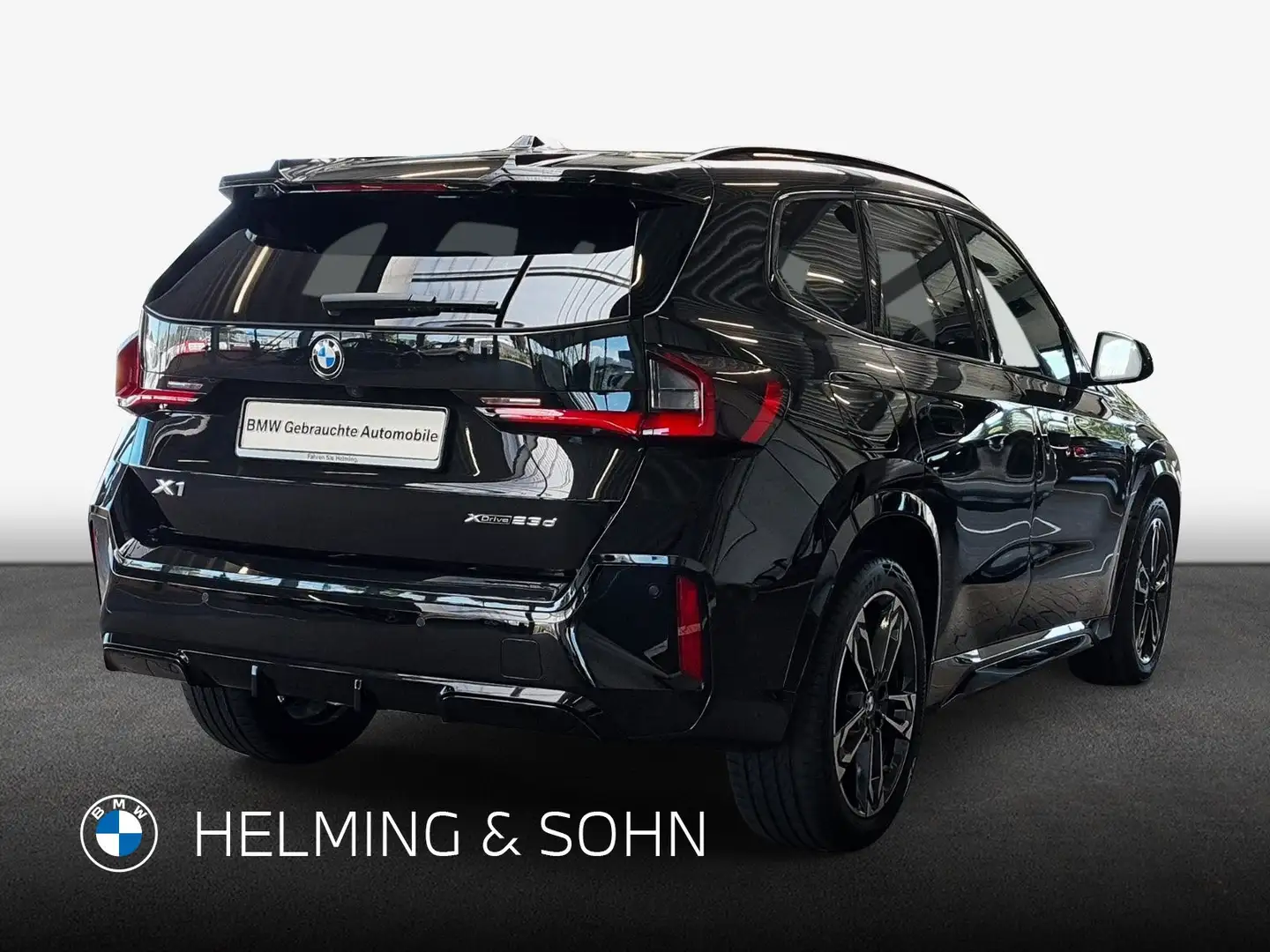 BMW X1 xDrive23d M-Sport HK HiFi AHK LED Pano Massage uvm Noir - 2