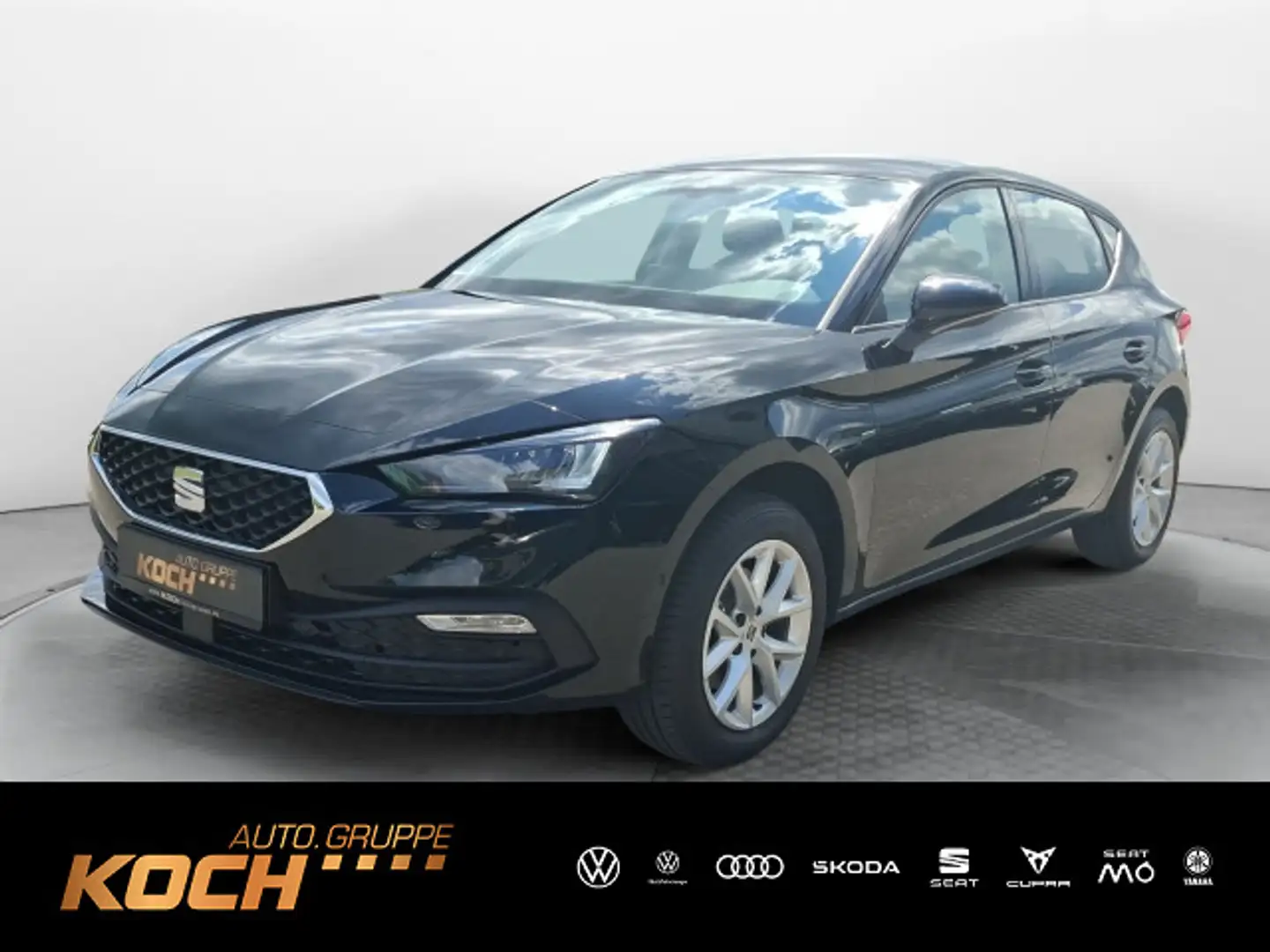 SEAT Leon 1.5 eTSI DSG 7-Gang Road Edition Kessy RFK Zwart - 1