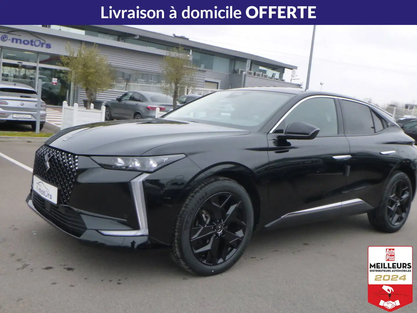 DS Automobiles DS 4 BlueHDi 130 EAT8 Pallas +Pack confort Noir - 1